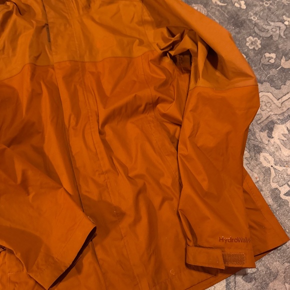 Durable REI jacket. REI Rainer rustic brownish Orange Hooded Jacket men’s medium - Picture 3 of 8
